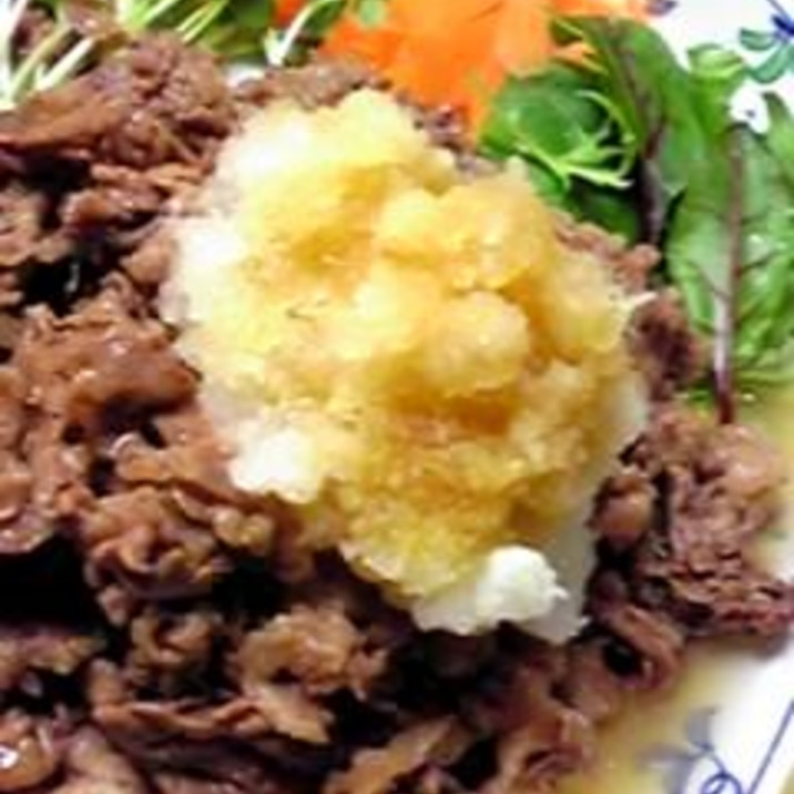 大根おろしであっさりと 和風牛肉 レシピ 作り方 By さー 楽天レシピ
